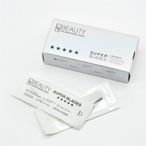 <span class=keywords><strong>Agujas</strong></span> <span class=keywords><strong>de</strong></span> Microblading profesionales, herramienta <span class=keywords><strong>de</strong></span> tatuaje, <span class=keywords><strong>de</strong></span> 2 líneas sombreador, 15 <span class=keywords><strong>agujas</strong></span> para maquillaje permanente, sombreador <span class=keywords><strong>de</strong></span> 2 filas, 15 cuchillas - Product Image 5