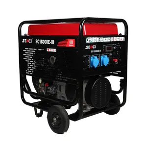 Générateur d'alternateur Senci SC18000-III Régulateur <span class=keywords><strong>de</strong></span> <span class=keywords><strong>tension</strong></span> du générateur AVR 220V/380V Générateur à essence 18Kw 999cc - Product Image 3