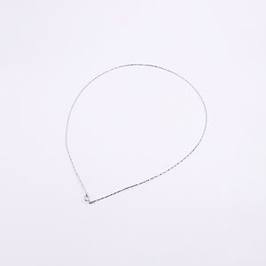 قلادة ذات سلك من الفضة عيار 925, قلادة من الفضة الإسترلينية على النمط الايطالي - Product Image 6