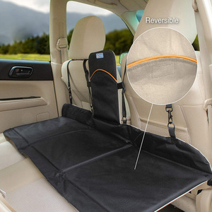 Puente para asiento trasero de perro, extensor de asiento para perros, barrera acolchada para coche de mascotas, Reversible, resistente al agua, ajuste Universal - Product Image 6