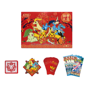 <span class=keywords><strong>Caja</strong></span> <span class=keywords><strong>de</strong></span> Regalo Original 100% Pokémon para el Año Nuevo Chino 2026, Sobre Rojo, Imán para Refrigerador, Pokémon 151, <span class=keywords><strong>Caja</strong></span> Sorpresa, Tarjeta Coleccionable - Product Image 1