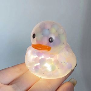 Glowing Bubble Rainbow Milk Tea Toy Transparent Duck Print Logo - Product Image 4