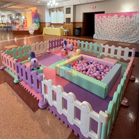 Structures de jeux en plastique pour enfants, toboggan et piscine à balles d'extérieur et d'intérieur, briques de jeu en mousse souple pour écoles et centres commerciaux