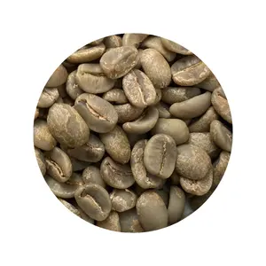 绿色阿拉比卡卡蒂莫全洗高品质越南罗布斯塔咖啡豆自有品牌咖啡定制标志绿色咖啡