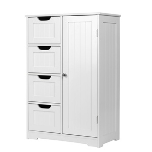 Modern Wooden Furniture Cheap Storage <strong>Bathroom</strong> High-capacity Drawer <strong>Cabinets</strong> Tall <strong>Thin</strong> <strong>Cabinet</strong> - Product Image 1