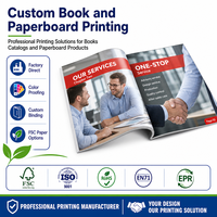 Impression de catalogues de magazines personnalisés, brochure imprimée en couleur, livret imprimé offset avec plastification pour la promotion d'entreprise