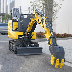 Mini-excavatrice multifonctionnelle de 0,6 tonne, CE EPA Euro 5, hydraulique, diesel, petite pelle agricole, chenilles en caoutchouc, prix compétitif - Product Image 2
