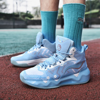 Chaussures de basket-ball de sport décontractées, vente en gros, taille 36 à 45, maille en caoutchouc, cuir synthétique, Logo personnalisé accepté, 1 paire