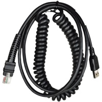 Câble de scanner de codes-barres en spirale SOTESIN 3m pour Zebra LI3608 LI3678 DS3608 DS3678 10P10C RJ45 vers USB