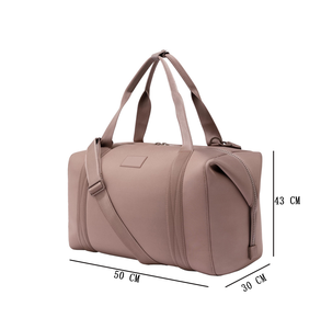 Bolso de viaje de gran capacidad ecológico, bolso de gimnasio deportivo, bolso de hombro de neopreno para noche, bolso de viaje de mano para mujer - Product Image 6