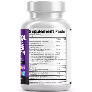 Complément en capsules de mousse de mer à marque privée OEM, <span class=keywords><strong>bienfaits</strong></span> antioxydants, huile de nigelle, <span class=keywords><strong>ashwagandha</strong></span>, curcuma, bardane pour adultes - Product Image 5