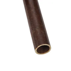 Trending customizable products high voltage bakelite rods phenolic cotton fabric laminated tubes phenolic bakelite in tubes