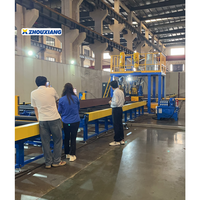 Lini Produksi Perakitan Pra-Pengolahan Plat Baja dan Balok H Inti Zhouxiang PLC Berbiaya Rendah