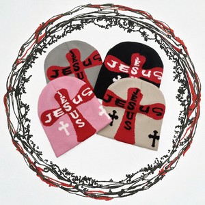 Gorro cálido de invierno Unisex de acrílico 100% de punto Jacquard al por mayor, diseño térmico grueso Sin borde para actividades al aire libre, viajes para todos - Product Image 3