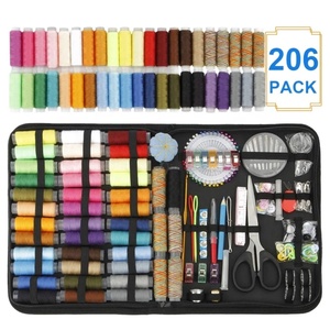 Kits de <span class=keywords><strong>couture</strong></span> en tissu, accessoires pour hôtel, boîte, bricolage, livraison gratuite, 206 pièces - Product Image 2