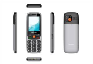 Teléfono Móvil F12 Desbloqueado de Doble SIM, Modelo Único, Nuevo, Pantalla de 2.4 Pulgadas, Botones Grandes, Altavoz Potente, Teléfono 2G <span class=keywords><strong>para</strong></span> Personas <span class=keywords><strong>Mayores</strong></span>, Manos <span class=keywords><strong>Libres</strong></span> - Product Image 4