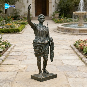 Statue <span class=keywords><strong>de</strong></span> personnage historique grandeur nature en <span class=keywords><strong>bronze</strong></span>, sculpture humaine pour l'extérieur et l'intérieur, pour l'affichage dans les jardins et les places publiques - Product Image 6