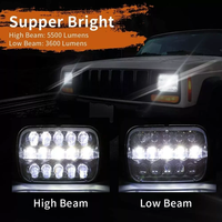 Pour 1984-1986 Chevy K5 Blazer 5x7 pouces accessoires de phare Led système d'éclairage 12v pour banlieue C10 / C20 / K10 / K20
