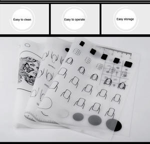 Hojas de entrenamiento <span class=keywords><strong>para</strong></span> exhibición de uñas de silicona acrílica flexible, plantilla de almohadilla enrollable <span class=keywords><strong>para</strong></span> alfombrilla de práctica, suministros <span class=keywords><strong>para</strong></span> uñas - Product Image 3