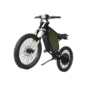 远程100英里/小时mtb ebike 10000w 15000w白色黄色成人碳电动自行车