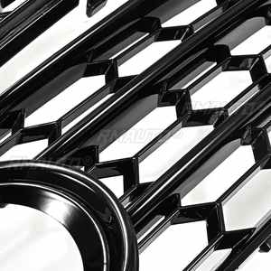 2 pièces Grille de phare antibrouillard avant en nid d'abeille pour Audi A3 8P S-Line 2009-2012 8P0807682 - Product Image 6