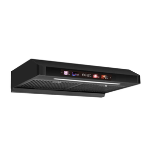 Hotte de cuisinière à lumière LED à 3 vitesses avec filtres à déflecteur à commande gestuelle tactile à alimentation électrique pour usage domestique ou hôtelier US Ventilé - Product Image 4