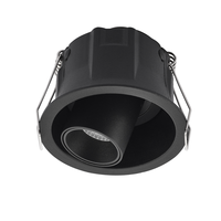 Spot encastré LED COB moderne et réglable 5W 8W, anti-éblouissement, orientable, pour l'éclairage de la maison, du bureau et des galeries