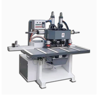 Machine de perçage de trous pour serrures de portes en bois, machine de serrurerie CNC entièrement automatique pour portes en bois massif et meubles
