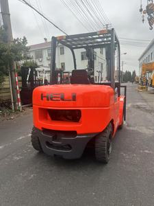 Used He-li CPCD50 Diesel <b>Forklift</b>, 5 Ton Counterbalance <b>Forklift</b> For Warehouse, Port Cargo Loading And Stacking - Product Image 2
