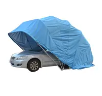 נירוסטה/מגולוון צינור מתקפל רכב מוסך מגרשי החניה חופה חניה אוהל טוב באיכות Windproof חניה אוהל