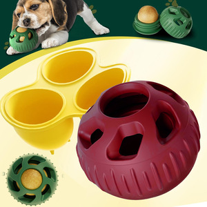 Venta caliente lamiendo bola perro masticar juguete silicona <span class=keywords><strong>comida</strong></span> perro golosinas dispensador fácil limpieza perro rompecabezas juguete con molde <span class=keywords><strong>de</strong></span> congelación - Product Image 5