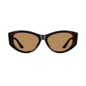 Occhiali da Sole Vintage Cat Eye Chunky Stile Anni '90 Y2K, Occhiali da Sole Retrò con <span class=keywords><strong>Logo</strong></span> Personalizzato OEM, Vendita all'Ingrosso UV400 - Product Image 4