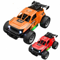 Camioneta Monstruo RC con Cable USB y Control Remoto, Alcance de 25m, Escala 1:16, Lista para Usar, para Autos RC de 5 Canales