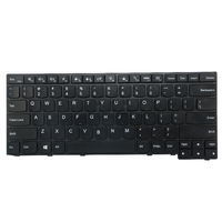Clavier de remplacement pour ordinateur portable ThinkPad E450 E460 E465 E455, clavier anglais américain sans Trackpoint 04X6101 SN20E66101 noir