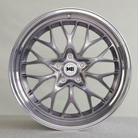 Rines Monobloque Forjados de Alta Calidad, Perfil Cóncavo, 15-24 Pulgadas, 5X114.3, 5X112, 5X127, 5X135, PCD Personalizado para Sedanes Deportivos
