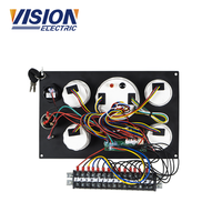 Ensemble blanc 5 jauges Multi-fonction Diesel Engine Instrument Marine Jauge Panel CG-YS-002