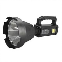 Lampe de poche solaire LED multifonctionnelle MW-W5109, lampe torche XHP50, rechargeable par type C, étanche IP44, 1000+ lumens