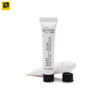 Petits tubes en plastique cosmétiques de dosage de 19mm emballage de tuyau vide pour Gel de pommade pour les échantillons de nettoyant pour le visage de lotion d'essence