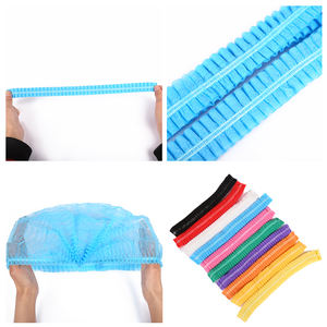 يمكن التخلص منها أبيض أزرق وردي أسود طبيب ممرضة الشعر الجراحي قبعات فرك بوفانت كاب للمستشفى - Product Image 2