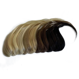 Frangia di Capelli Umani di Alta Qualità, Parrucca con Clip, Frangia Sfusa 100% Capelli Umani, Parrucca con Frangia <span class=keywords><strong>Bionda</strong></span> - Product Image 1