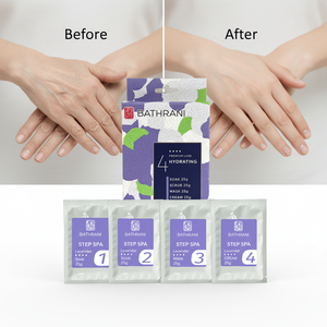 Kit de <span class=keywords><strong>Spa</strong></span> Orgánico 4 en 1 para Manicura y Pedicura, Set de Cuidado de Manos y Pies, Exfoliante de Sal, Mascarilla Hidratante, Crema de Masaje (Venta al por Mayor) - Product Image 1