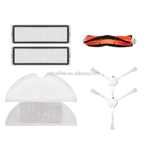 Accessoires d'aspirateur brosse principale chiffon de vadrouille pour <span class=keywords><strong>Xiaomi</strong></span> <span class=keywords><strong>Mijia</strong></span> 1C 2C <span class=keywords><strong>1T</strong></span> STYTJ01ZHM STYTJ02ZHM F9 pièces d'aspirateur robotique - Product Image 1