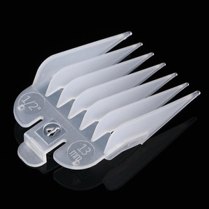 Huaer – protège-tête transparent pour tondeuse à cheveux, ensemble de peignes universels pour tondeuse électrique de 13mm, pour une coupe de précision - Product Image 1
