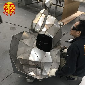 Nhôm Kim Loại Vách Ngăn Trần Treo 600X600 Chào Đón Chicago Kim Loại Trần Lưới Nhà Phân Phối - Product Image 4