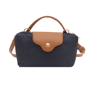 Sac à bandoulière personnalisé en polyester de haute qualité, couleur unie, texture, décontracté, simple, tendance, petit sac à main pour bébé - Product Image 4