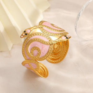 Snake Design Gold Plated <b>Bracelet</b> <b>Adjustable</b> Women's Jewelry Fashion Charm <b>Bracelet</b> - Product Image 3