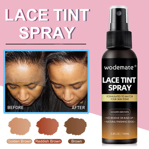 Spray Teintant Pour Perruques en Dentelle OEM/ODM 3 Couleurs Marque Privée, Facile à Utiliser et Non Collant - Product Image 6