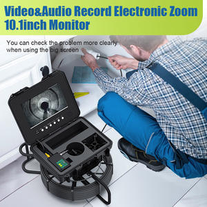 <span class=keywords><strong>PVC</strong></span> 10.1 pouces vidange et inspection de <span class=keywords><strong>tuyau</strong></span> 360 degrés CMOS 32MM lentille IP68 double lentille endoscope - Product Image 3