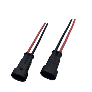 Conector de 2 Orificios para Lámpara DJ7021-1.5-11/21, Arnés de Cableado de Alimentación Impermeable para Automóvil, Macho a Hembra, de Cobre Puro - Product Image 4
