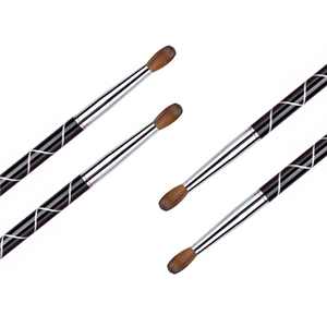 Custom Logo 100% Kolinsky Sable Acrylic <b>Nail</b> Brush Metal Handle for Acrylic Powder <b>Nail</b> <b>Extension</b> - Product Image 4
